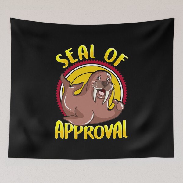 Item preview, Funny Seal Of Approval Cute Seal Pun designed and sold by perfectpresents.