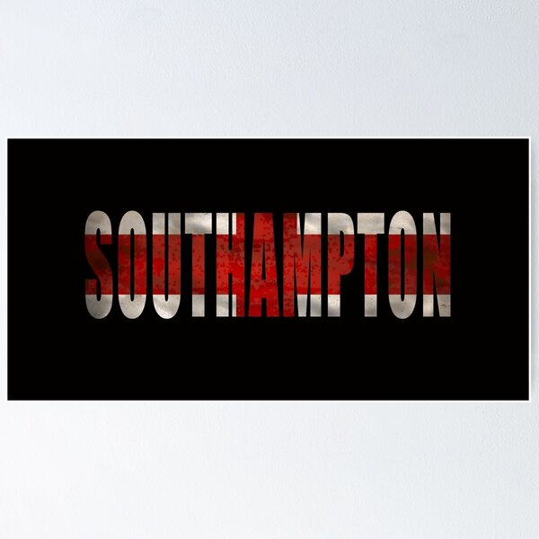 Southampton City FC England Great Britain Poster