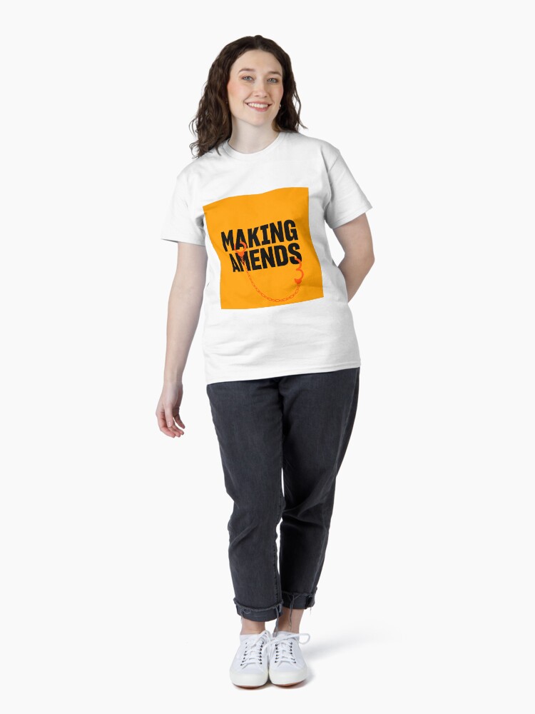 Thumbnail 4 of 7, Classic T-Shirt, Making Amends Album Art designed and sold by makingamendspod.