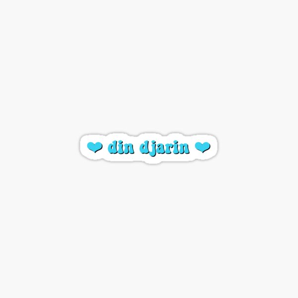 Vista previa del artículo con la obra «Corazones de Din Djarin», diseñado y vendido por EGBDesigns.