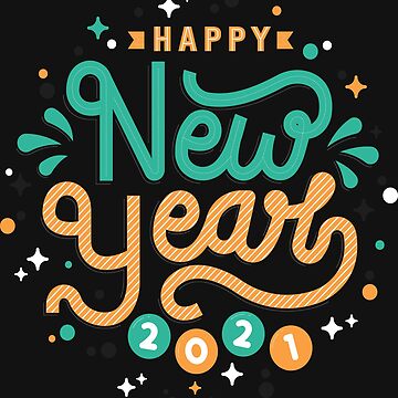 Artwork thumbnail, happy new year 2021 by th3profamer