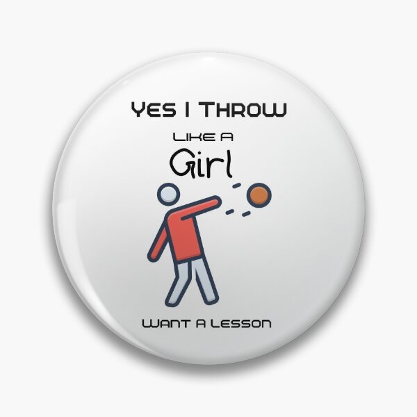 Item preview, Yes, I Throw Like A Girl Want A Lesson?Yes I Throw Like a Girl Want a Lesson designed and sold by piskwi.