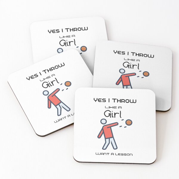 Item preview, Yes, I Throw Like A Girl Want A Lesson?Yes I Throw Like a Girl Want a Lesson designed and sold by piskwi.
