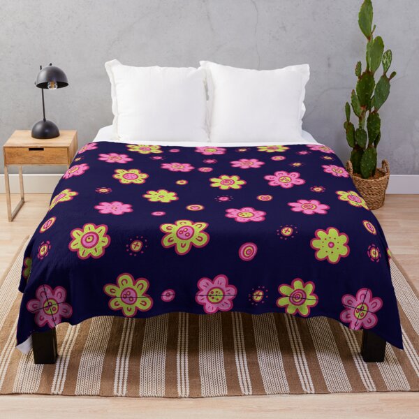 Item preview, Pink and Yellow flower patter designed and sold by jkulling.