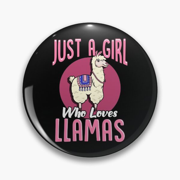 Item preview, Cute Just A Girl Who Loves Llamas Cute Fluffy Lama designed and sold by perfectpresents.