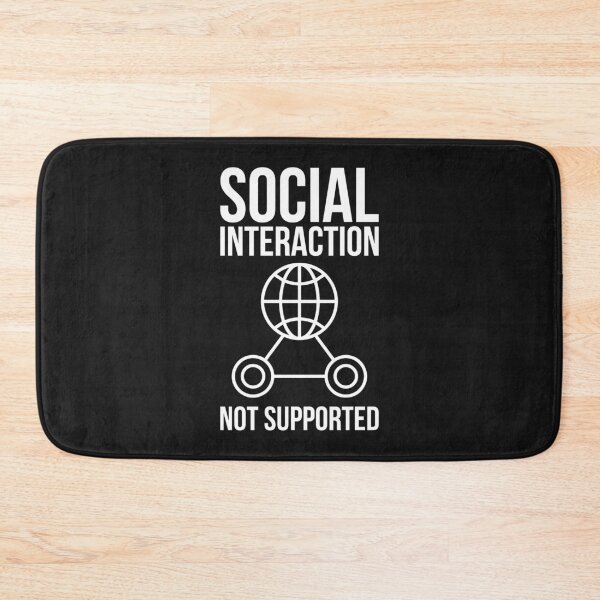 Item preview, Social interaction not supported designed and sold by Pixelcraftsmith.