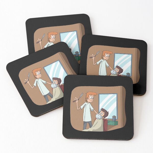 Item preview, Barber shaving designed and sold by Monkey Ful.