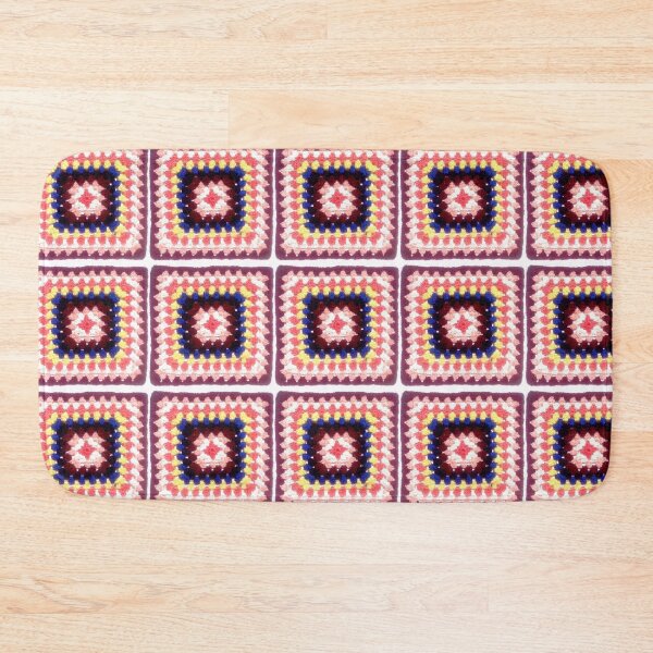 Item preview, Retro Rock Your Granny! Crochet Vintage Granny Square designed and sold by MeluCrochet.