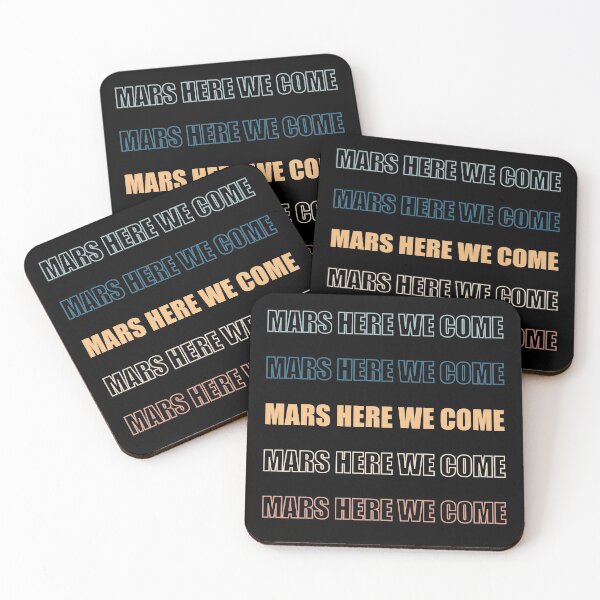 Item preview, mars here we come designed and sold by GraphicBit.