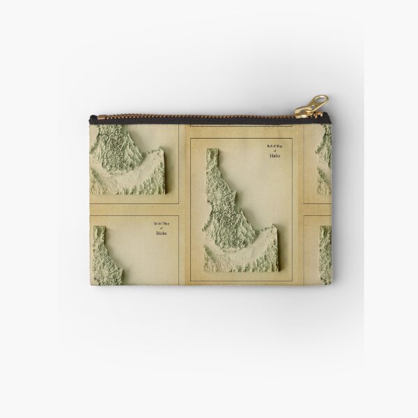 Item preview, Idaho Relief Map 3D digitally-rendered designed and sold by ThinkAboutMaps.
