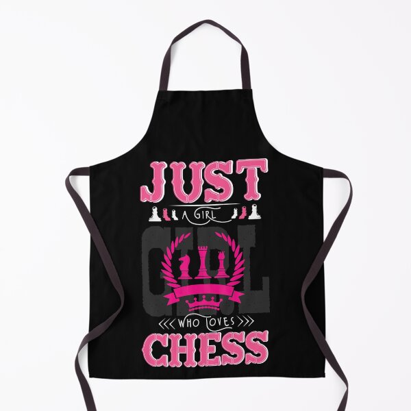 Item preview, Just A Girl Who Loves Chess designed and sold by BestUncommonTee.