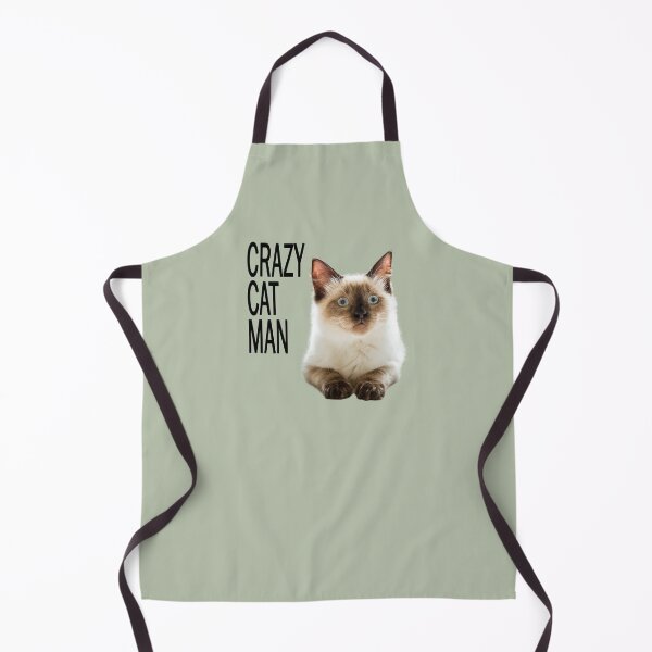 Item preview, Crazy Cat Man, With Text designed and sold by Jane Stanley Photography.