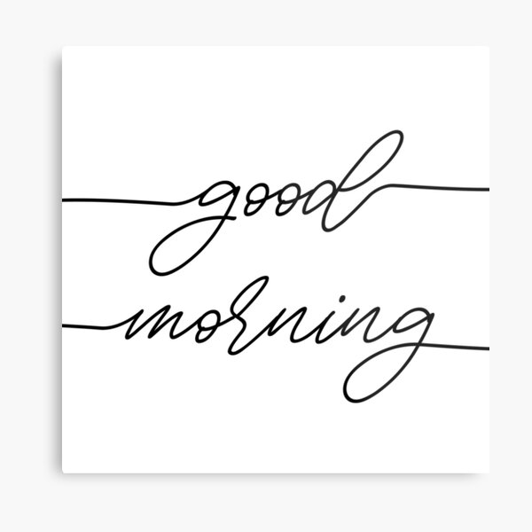 Item preview, Good Morning designed and sold by rofocreative.