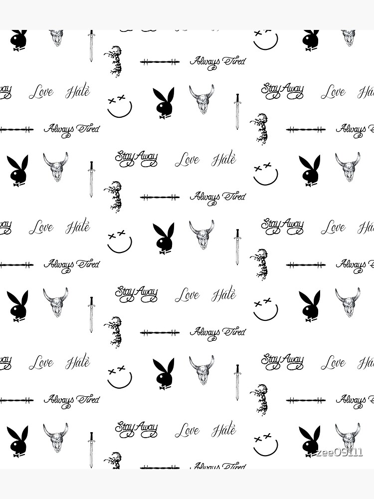 Posty Malone Tattoo Pack by zee09111