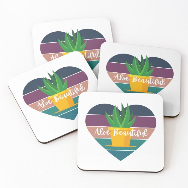 Item preview, Aloe Beautiful - Heart - Aloe Plant - Love designed and sold by TeesForNerds.