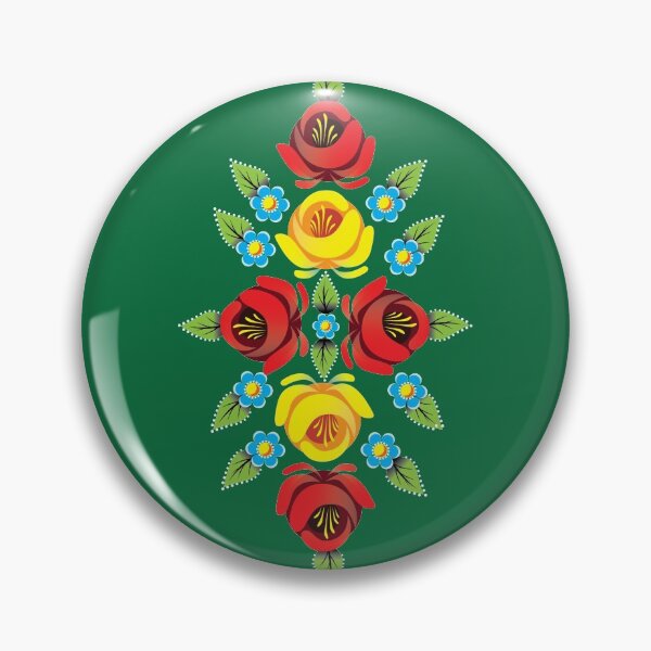 Item preview, Narrowboat Canal Roses Green Vertical designed and sold by Running-Duck.