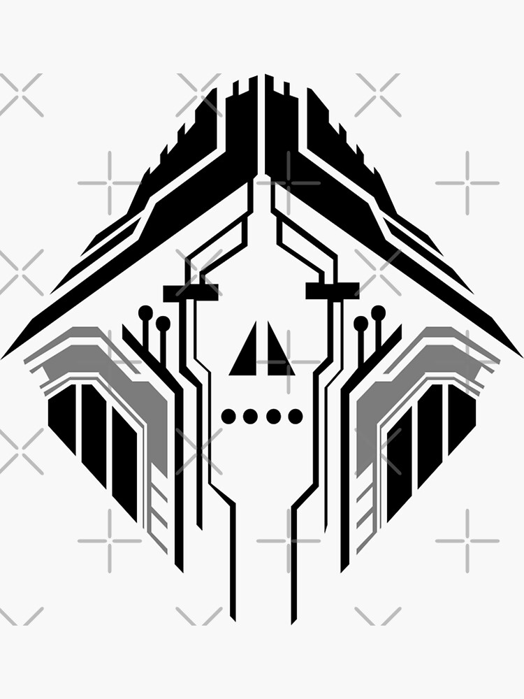 "Crypto Apex Legends Black Icon" Sticker for Sale by PAULDRAW12 | Redbubble