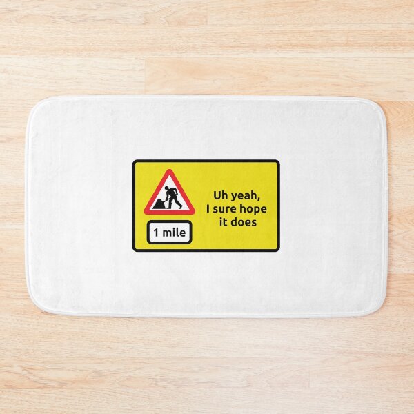 Item preview, Road work ahead UK designed and sold by emzimerch1.