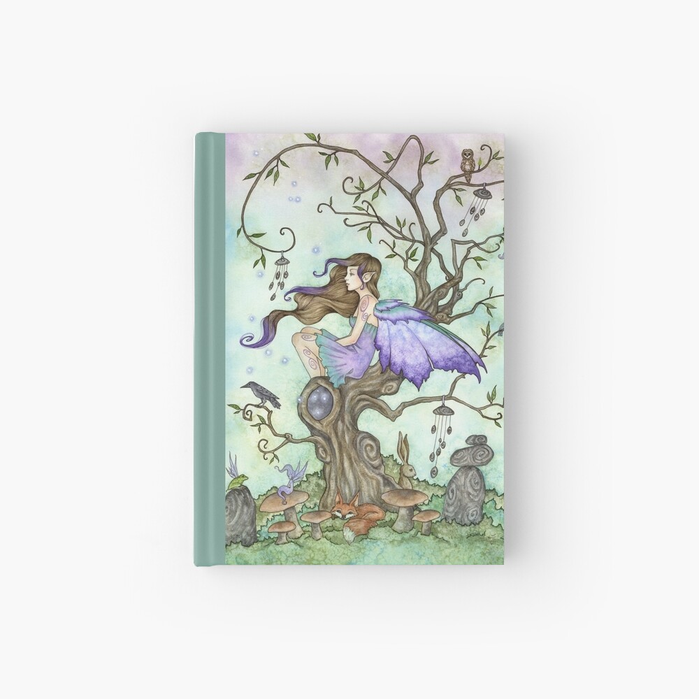 Wind Chimes Hardcover Journal