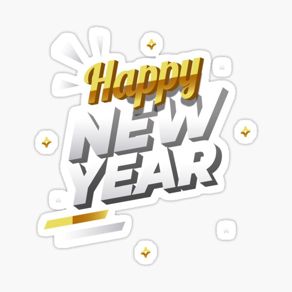Item preview, happy new year designed and sold by th3profamer.