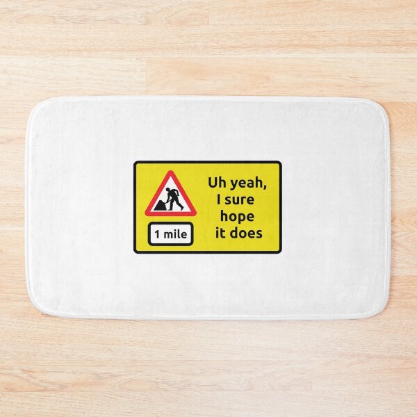 Item preview, Road work ahead UK designed and sold by emzimerch1.