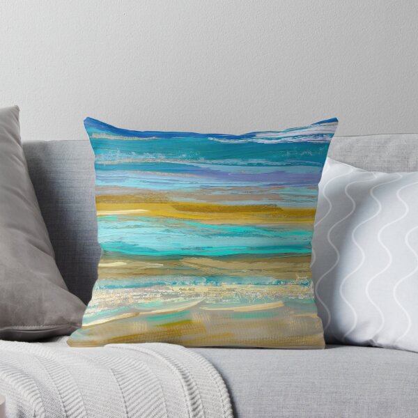 Item preview, Abstact Pallet Knife Seascape designed and sold by sunnthreads.