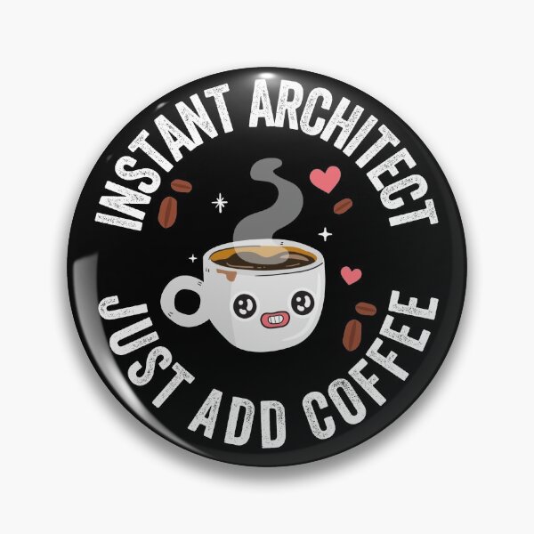 Item preview, Instant Architect Just Add Coffee Vintage designed and sold by Jajulile.