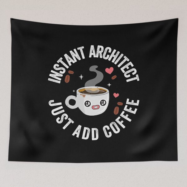Item preview, Instant Architect Just Add Coffee Vintage designed and sold by Jajulile.