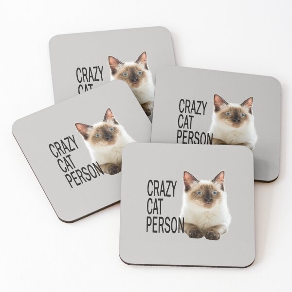 Item preview, Crazy Cat Person, With Text designed and sold by Jane Stanley Photography.