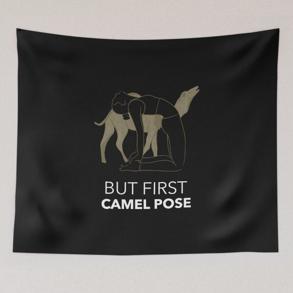 Item preview, Yoga Camel Pose designed and sold by TitanRN.