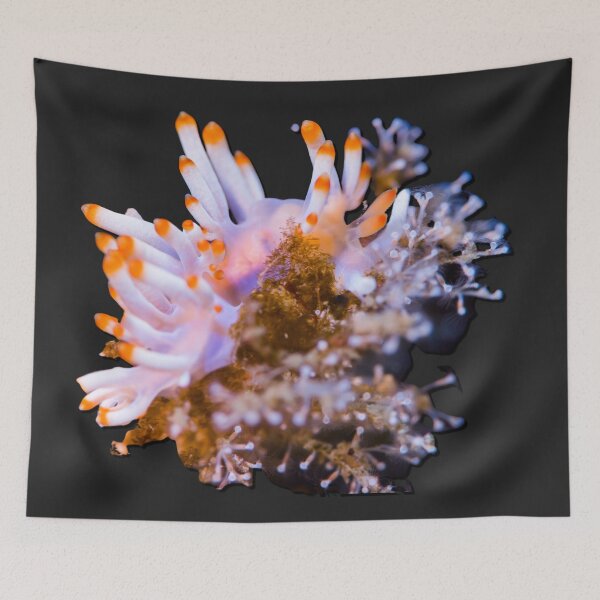 Item preview, Kawaii SeaBunny (Nudibranch) - Orange Storm designed and sold by miTeless seDign.