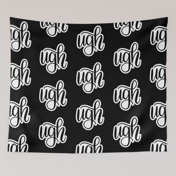 Item preview, UGH // Hand Lettering Calligraphy designed and sold by AEJdesign.