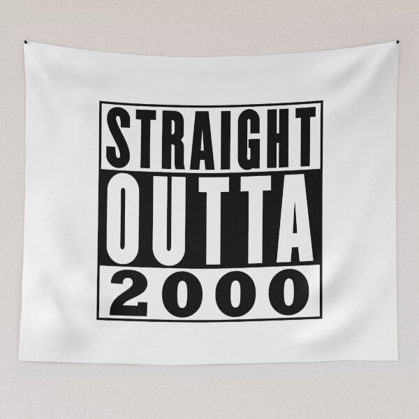 Item preview, Straight Outta 2000 Birthday designed and sold by RandomStuffShop.