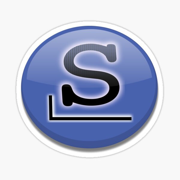 Slackware logo Sticker