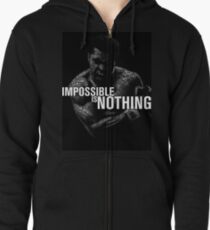 Mohamed Ali "unmöglich ist nichts" Kapuzenjacke