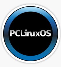 pc linux os logo Sticker