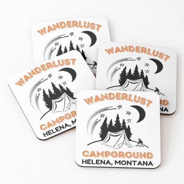 Artikelvorschau, Wanderlust Campground Helena Montana entworfen und verkauft von BahiaStyle.