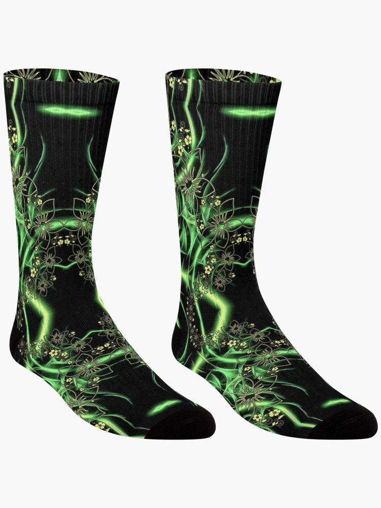 Thumbnail 3 of 5, Socks, Green Machine designed and sold by RitaMaye.