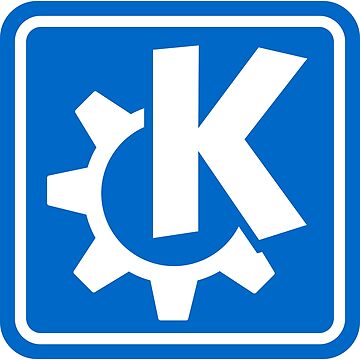 Artwork thumbnail, KDE logo by Jugulaire