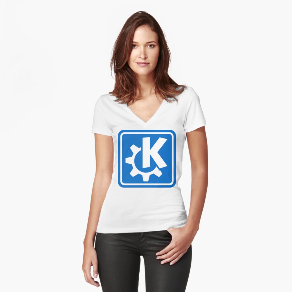 Item preview, Fitted V-Neck T-Shirt designed and sold by Jugulaire.