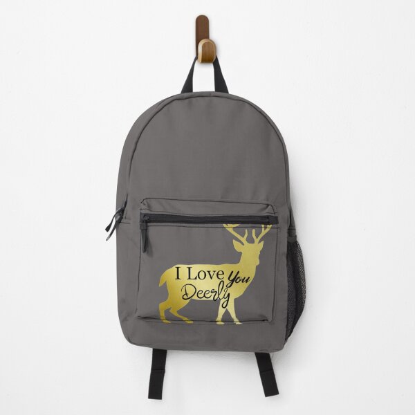 Item preview, I love you Deerly, gold deer designed and sold by DiensDesign.