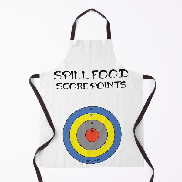 Item preview, Tummy Target for messy eaters who spill food designed and sold by ToothlessFish.