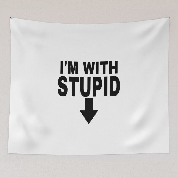 Item preview, i'm with stupid designed and sold by drippyxdesigns.