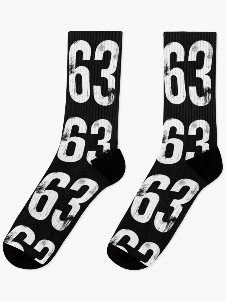 Thumbnail 1 of 5, Socks, George Russell 63 Distressed F1 Racing Scar | Formula One designed and sold by Desznr.