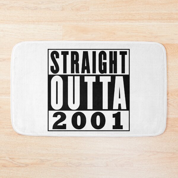 Item preview, Straight Outta 2001 Birthday designed and sold by RandomStuffShop.