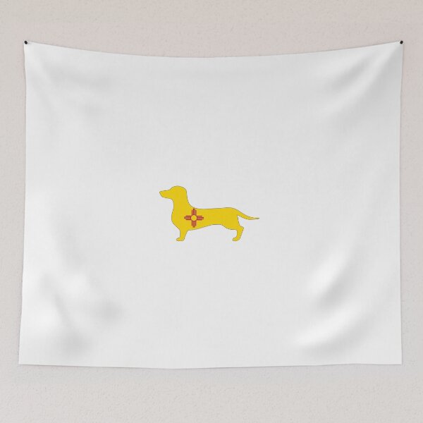 Item preview, New Mexico Dachshund Flag designed and sold by Wienerful.