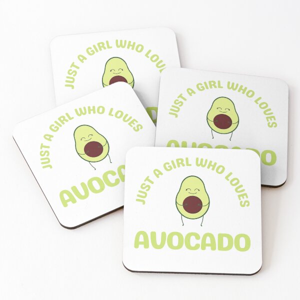 Item preview, Just A Girl Who Loves Avocado designed and sold by TeePartyHost.