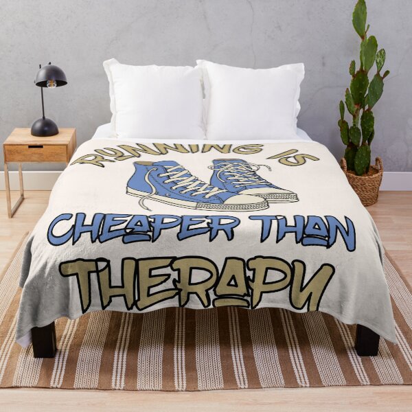 Item preview, Running Is Cheaper Than Therapy designed and sold by VintagePrada.