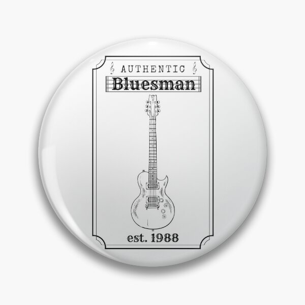 Item preview, Authentic Bluesman Established 1988 designed and sold by 12BarTees.
