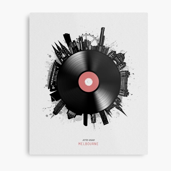 Item preview, melbourne skyline vinyl designed and sold by BekimART2.